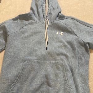 Under Armour blue pull over hoodie,size MD/M/M, soft cotton
